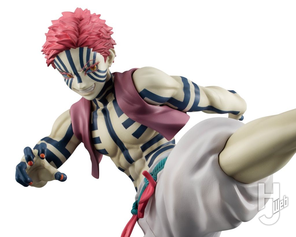 猗窩座のフィギュアのアップ画像その2