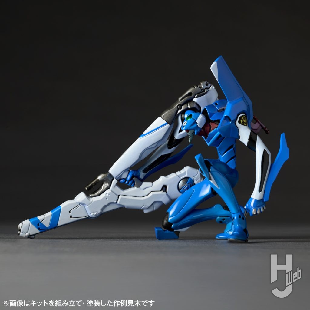ARTPLA SCULPTURE WORKS「エヴァンゲリオン零号機・改」の作例見本の正面画像