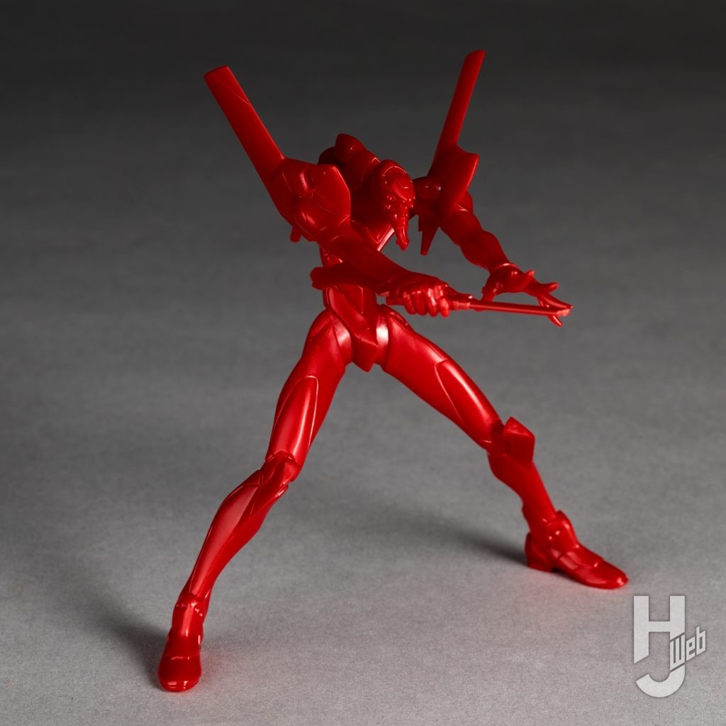 ARTPLA SCULPTURE WORKS「エヴァンゲリオン弐号機」の素組みの画像