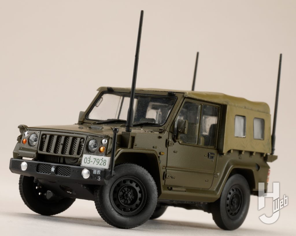 新73式小型トラックのフィギュア可動イメージの全体画像その1
