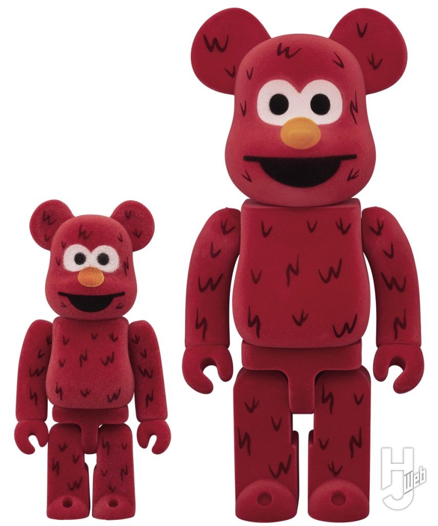 エルモのベアブリックの画像