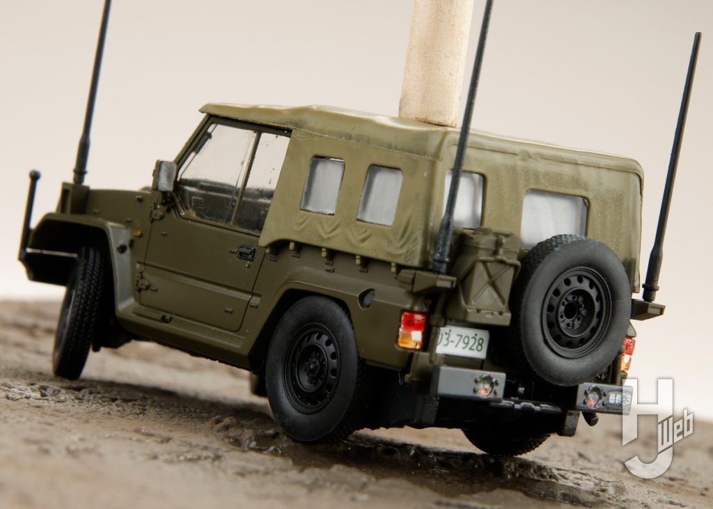 新73式小型トラックのフィギュア可動イメージの全体画像その3