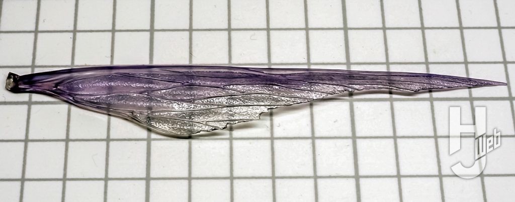 PLAMAX ヴェルビン
翅のグラデーション塗装1