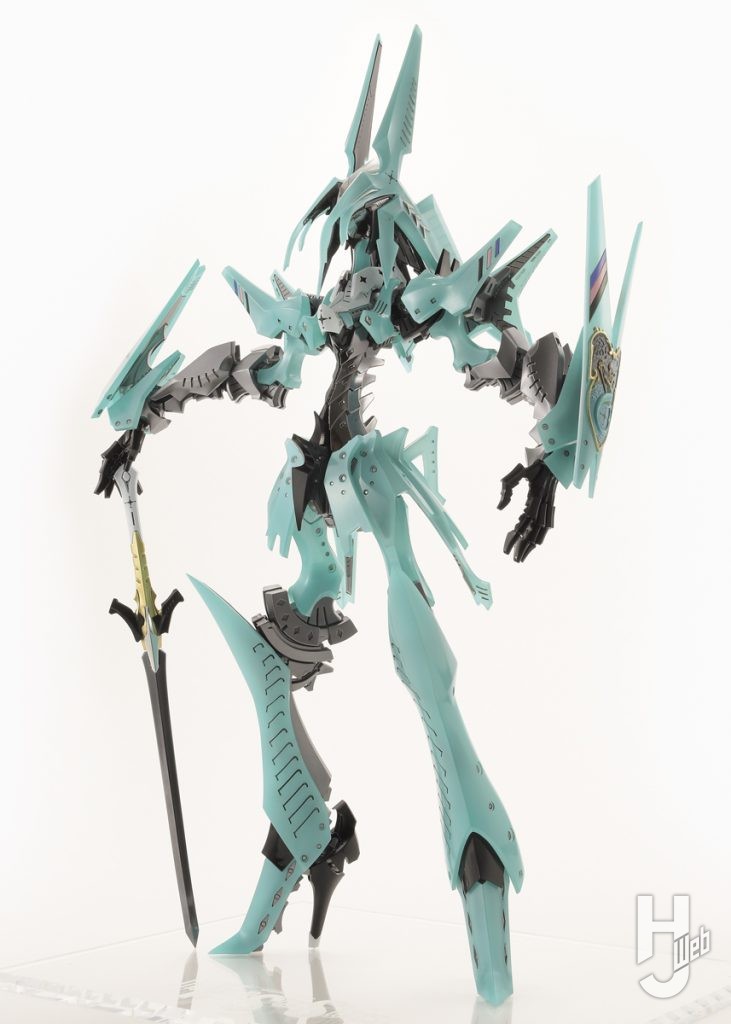 バンシーカアイスブルーのレジンキットの全体画像