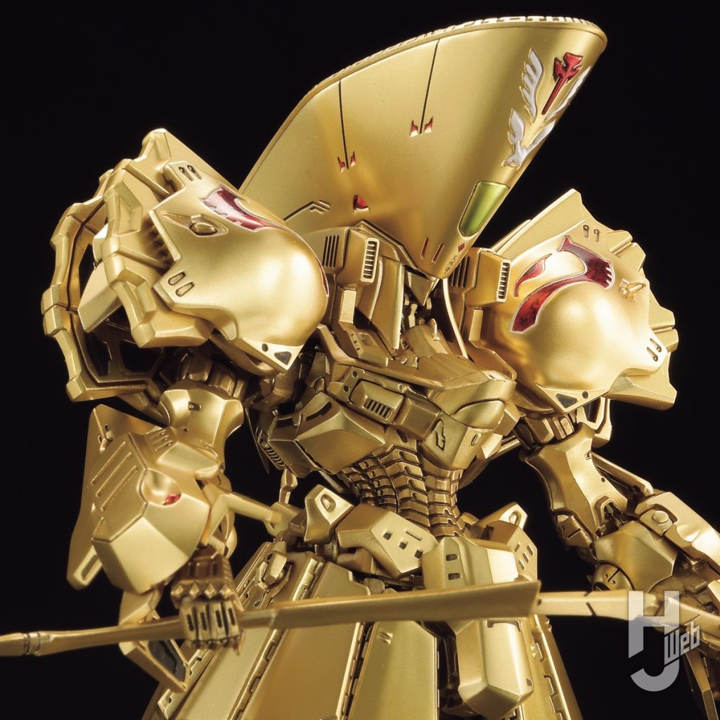 作例「ザ・ナイト・オブ・ゴールド =デルタ・ベルン 3007=」の上半身アップ画像
