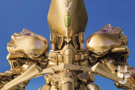 IMS 1/144「ザ・ナイト・オブ・ゴールド =デルタ・ベルン 3007=」の高貴なイメージを整面や塗装でグレードアップ！