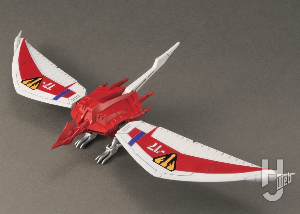 鉄人17号フェニックスのプラモデルの全体画像その1