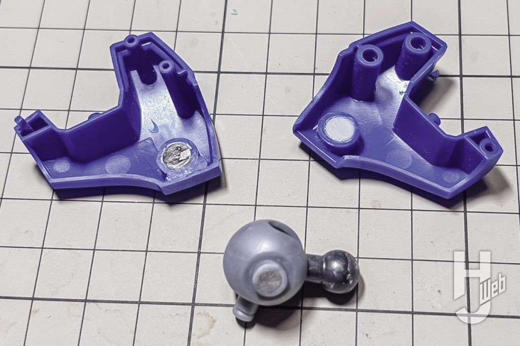 鉄人28号FXのプラモデルの製作の画像その6