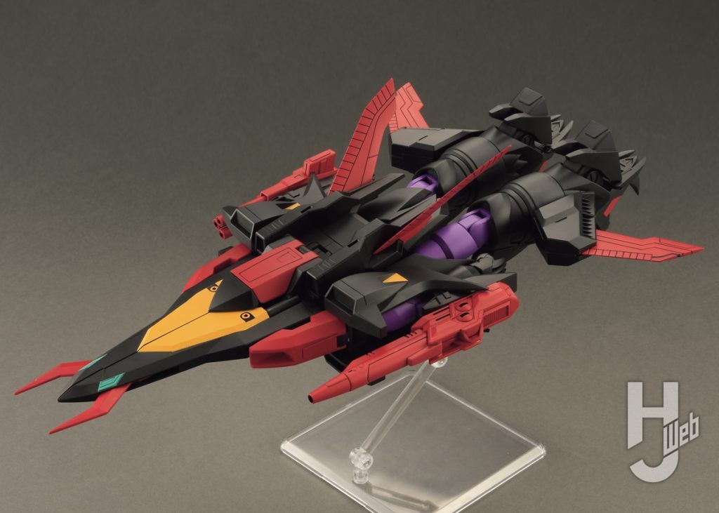 ブラックオックスのプラモデルのジェットモードの画像その1