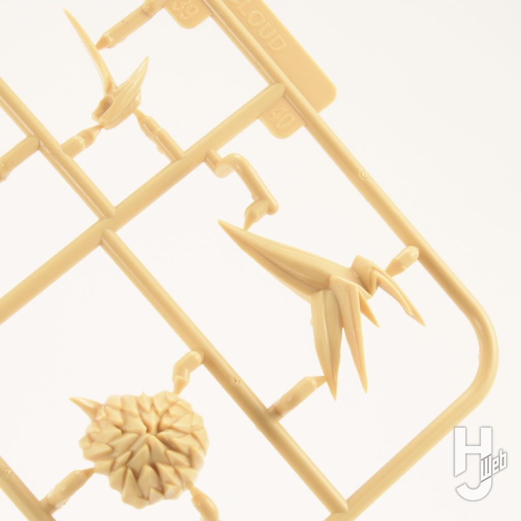 ファイナルファンタジーVII ストラクチャーアーツ「クラウド・ストライフ」の髪パーツの画像