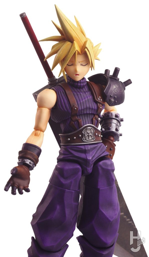 ファイナルファンタジーVII ストラクチャーアーツ「クラウド・ストライフ」のポージング画像1枚目