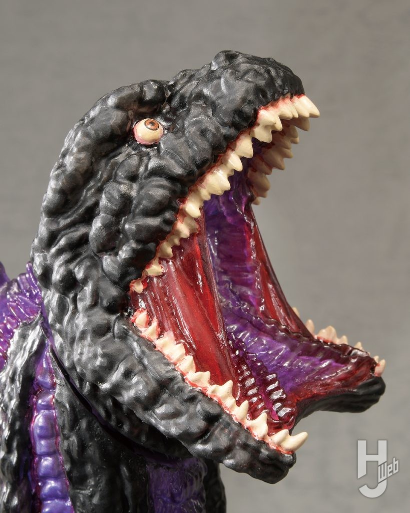 Gザウルスシリーズ　ゴジラ（2016）覚醒熱放射Ver.の顔のアップ画像