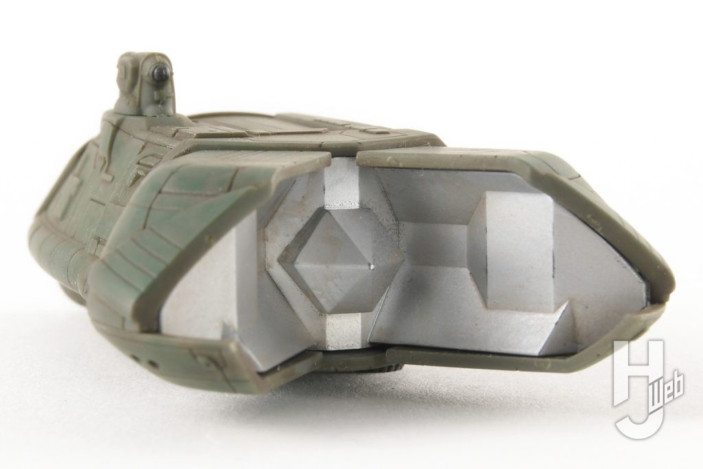 コトブキヤショップ限定特典の「スーパーX2」ファイアーミラー内部はパーツ差し替えで展開可能