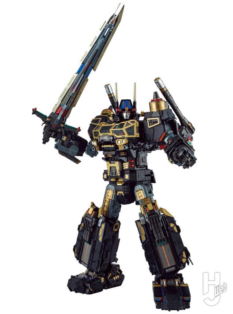 「ビルドアップアーマメントセット」ロボットベース装着姿