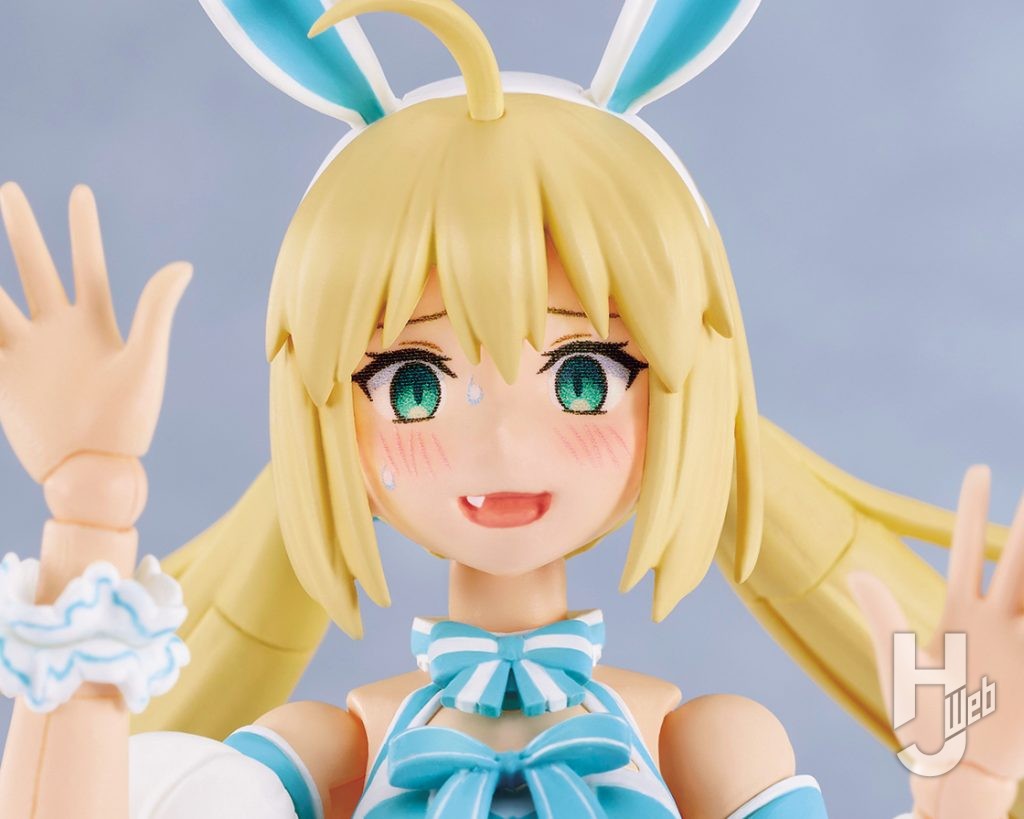 アルトリア・キャスターのプラモデルのアップ画像その2