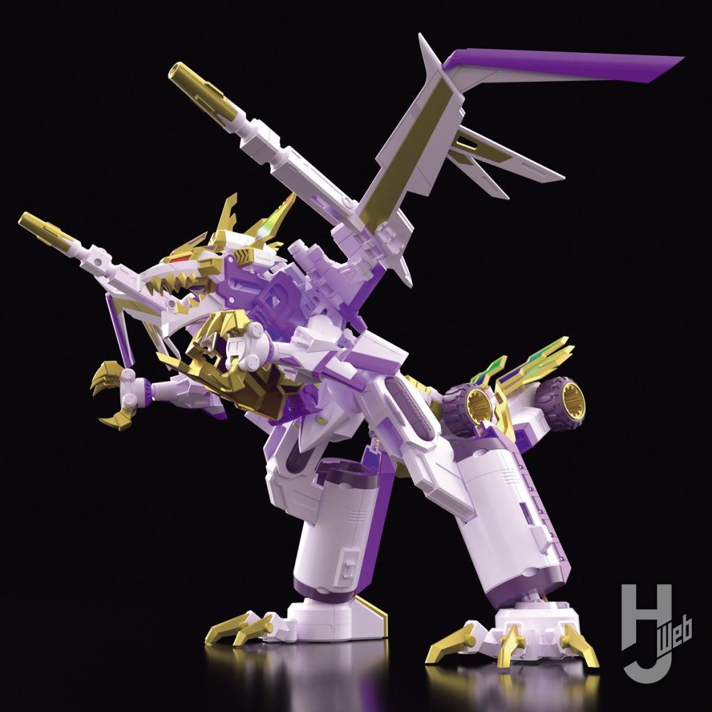 ダイナレックスのフィギュアの全体画像