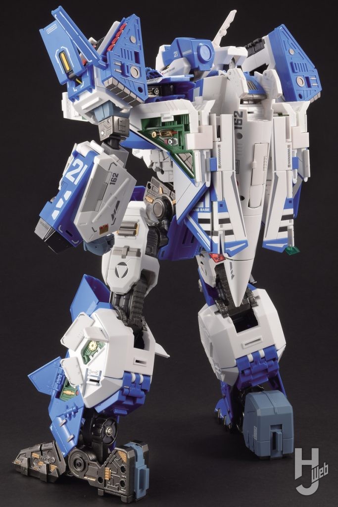 アート・ストーム POSE+メタルシリーズ「レギオス・エータ」のハッチオープン状態の背面の画像
