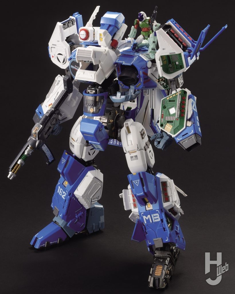 アート・ストーム POSE+メタルシリーズ「レギオス・エータ」のハッチオープン状態の画像