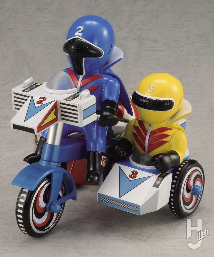 アート・ストームEX三輪車「秘密戦隊ゴレンジャー」シリーズ「アオレンジャー+キレンジャー」の画像
