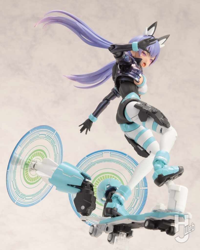 ライディラのプラモデルのボードアクションのイメージ画像
