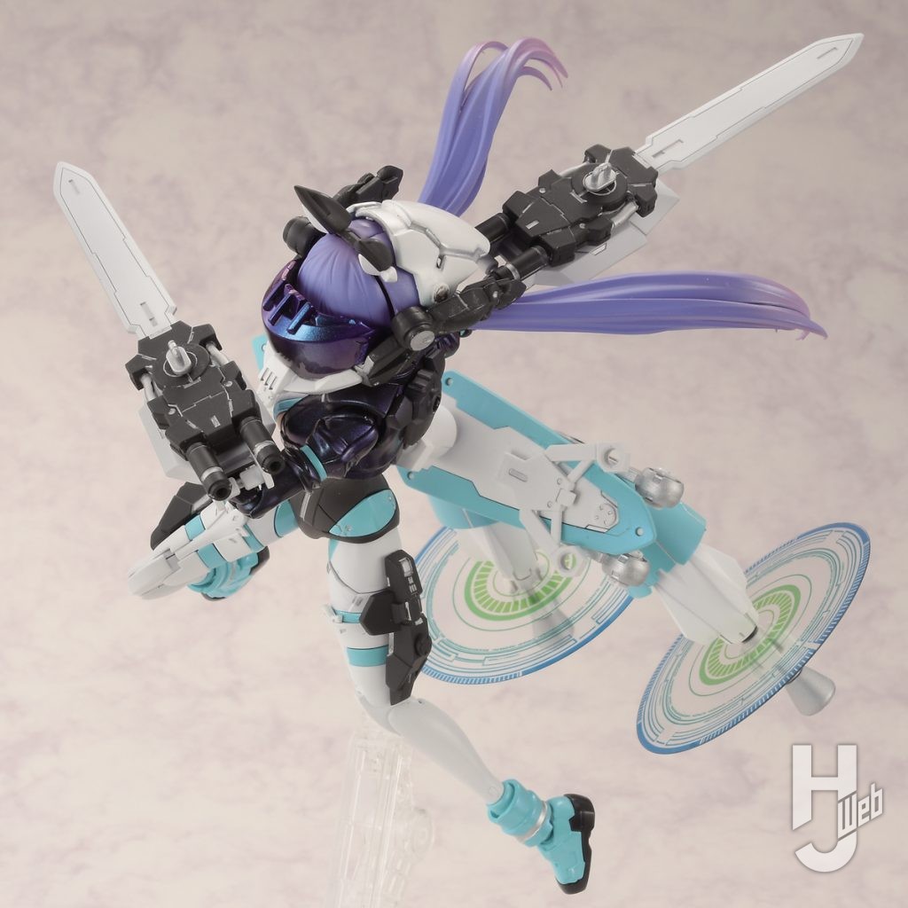 ライディラのプラモデルのアクションのイメージ画像