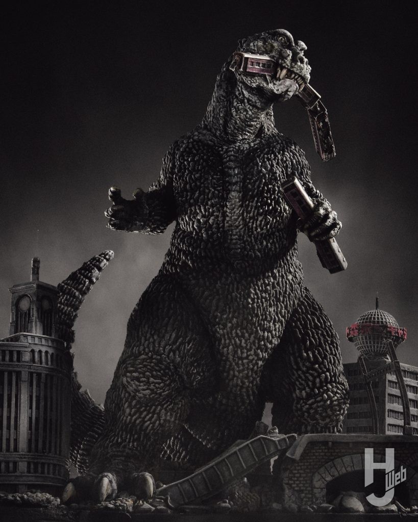 ゴジラのプラモデルのメイン画像