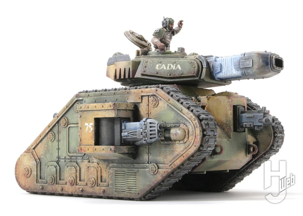 ウォーハンマーの戦車模型の画像