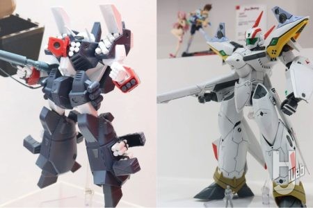 マクロスダイナマイト7「VF-19P エクスカリバー（惑星ゾラ パトロール隊仕様）」が発表！「 VF-1J アーマードバルキリー」も初展示！【マックスファクトリー／第63回全日本模型ホビーショー】