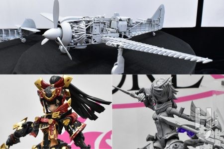 ブロッカーズFIOREに侍型「ツバキ」、忍者型「キキョウ」が登場!完全新規金型の「五式戦」のファーストランナーが大公開!【ボークス/第63回全日本模型ホビーショー】