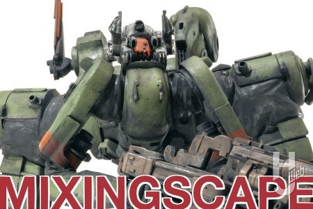 ミキシング/キットバッシングでオリジナルSFメカ「多肢型駆逐機 CzD.06 “リビルメア”」を大森記詩が製作!製作過程を参考にして貴方もレッツビルド!!【MIXINGSCAPE】