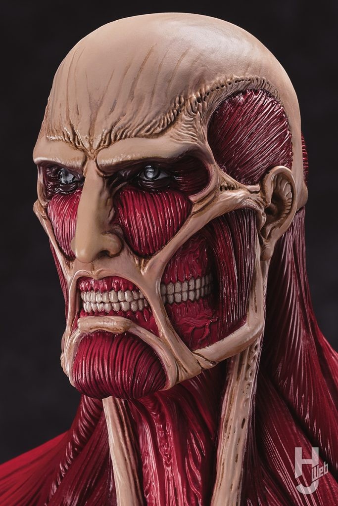 メガソフビ 超大型巨人の顔部の画像