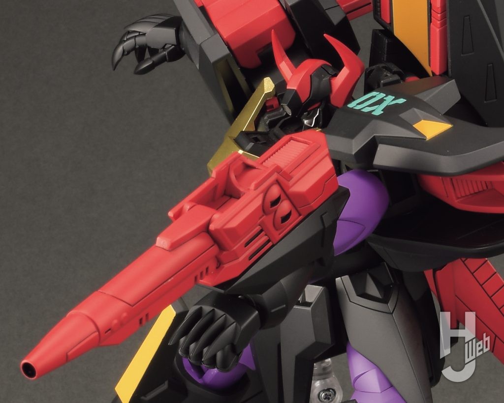 ブラックオックスのプラモデルのアップ画像その2