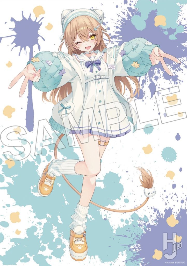 るるどらいおん/ぱすてるおにくVer.のフィギュアの特典ポスターの画像