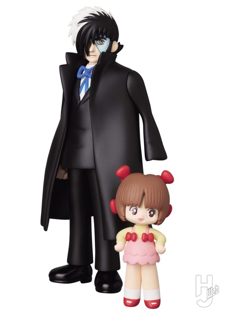 ブラック・ジャックとピノコのフィギュアの画像