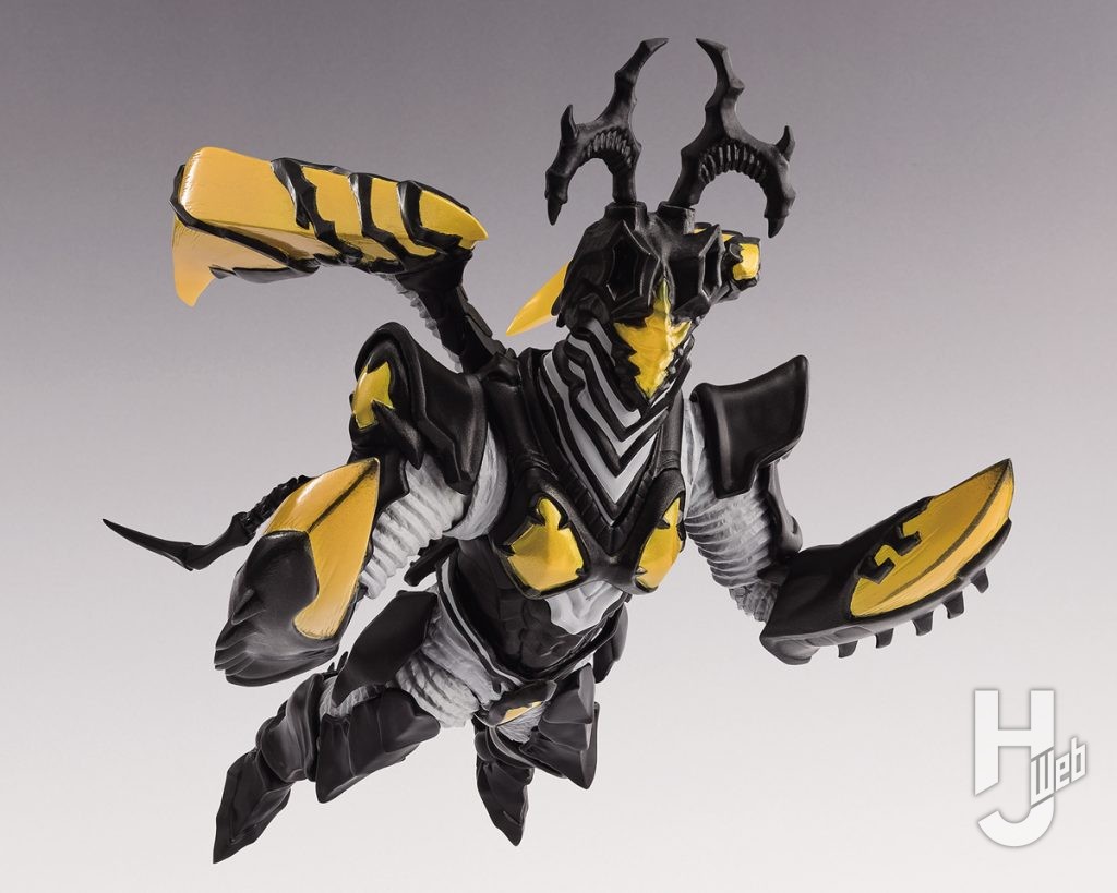 ハイパーゼットンの可動フィギュアのアクションイメージの画像