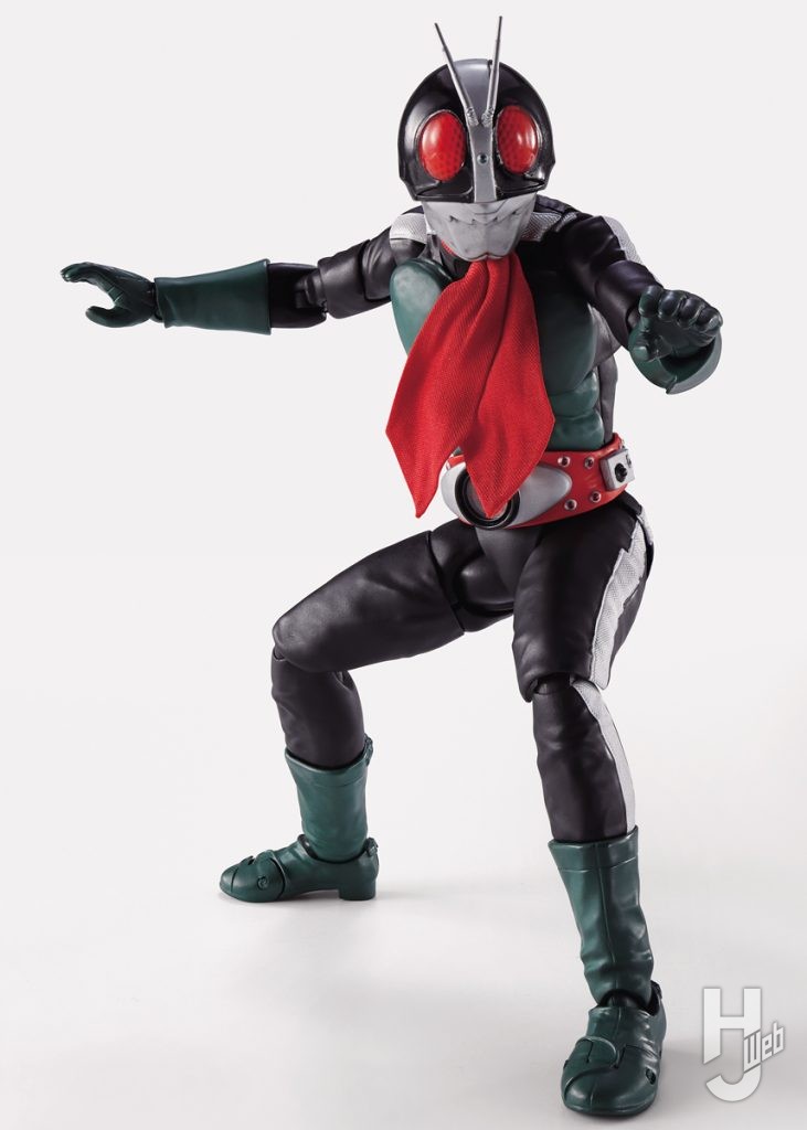 仮面ライダー旧2号の可動フィギュアのメイン画像
