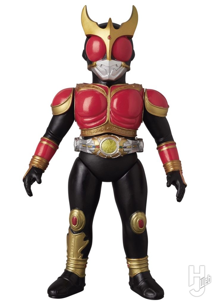 仮面ライダークウガのソフビフィギュアの画像