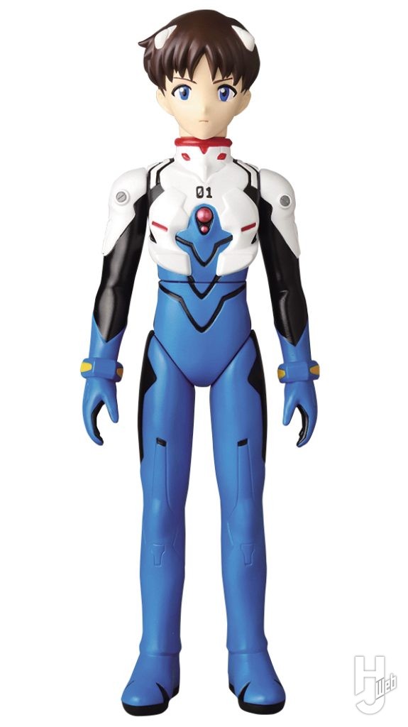 碇シンジのソフビフィギュアの画像
