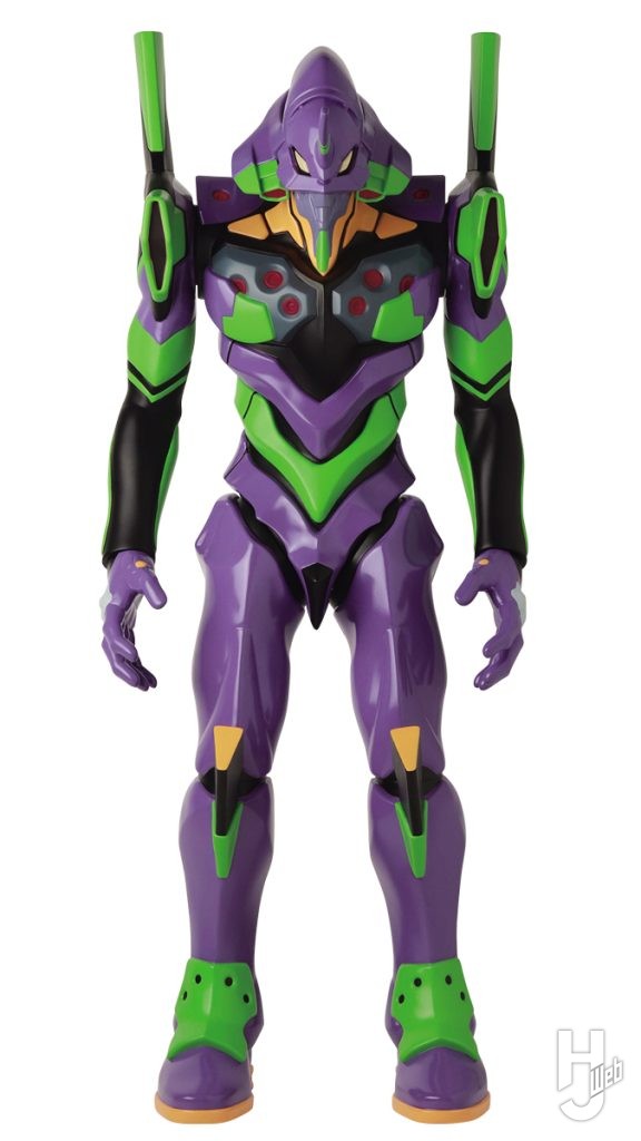 エヴァンゲリオン初号機のソフビフィギュアの画像