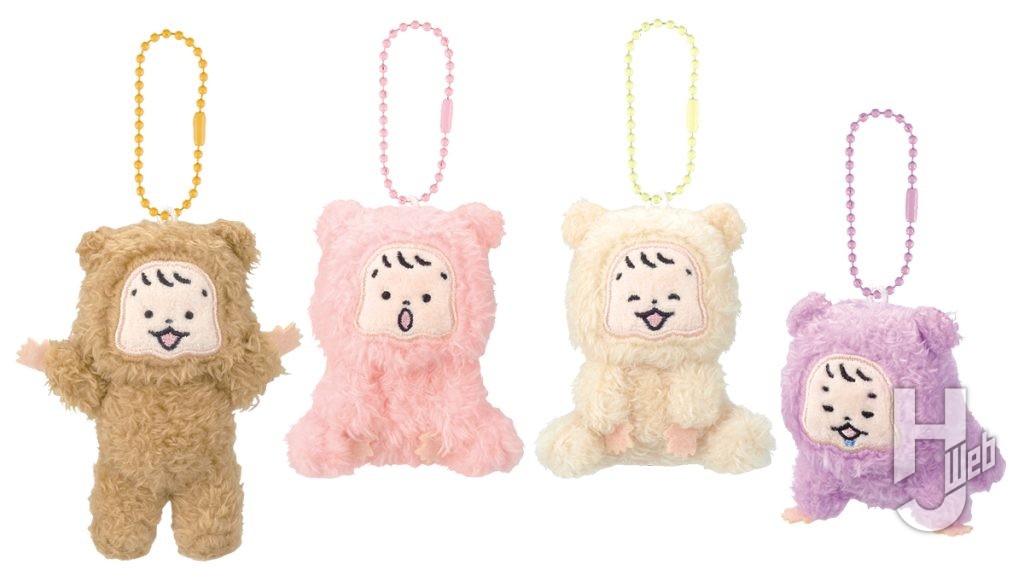 モコモコ赤ちゃんぬいぐるみの画像