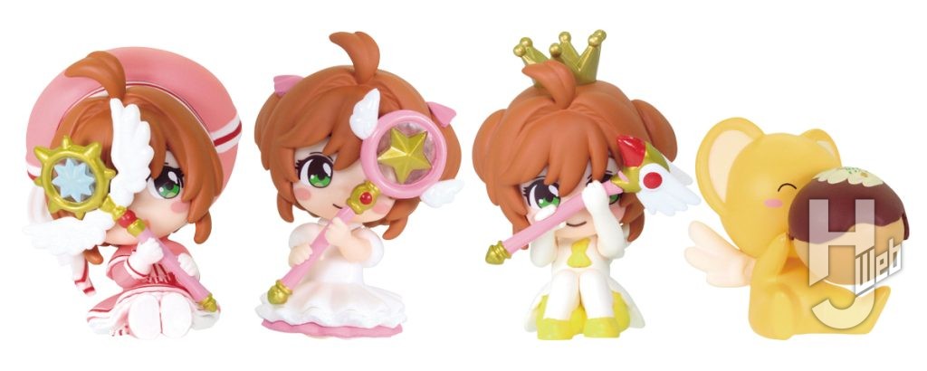 カードキャプターさくらのカプセルフィギュアの画像