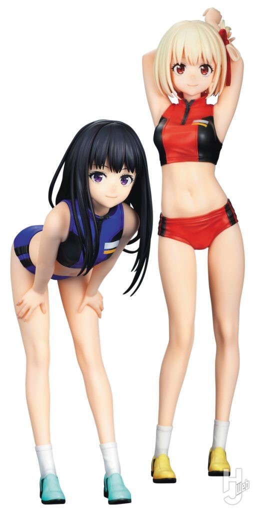 フィギュア新製品「錦木千束、井ノ上たきな トレーニングウェア」の全体画像
