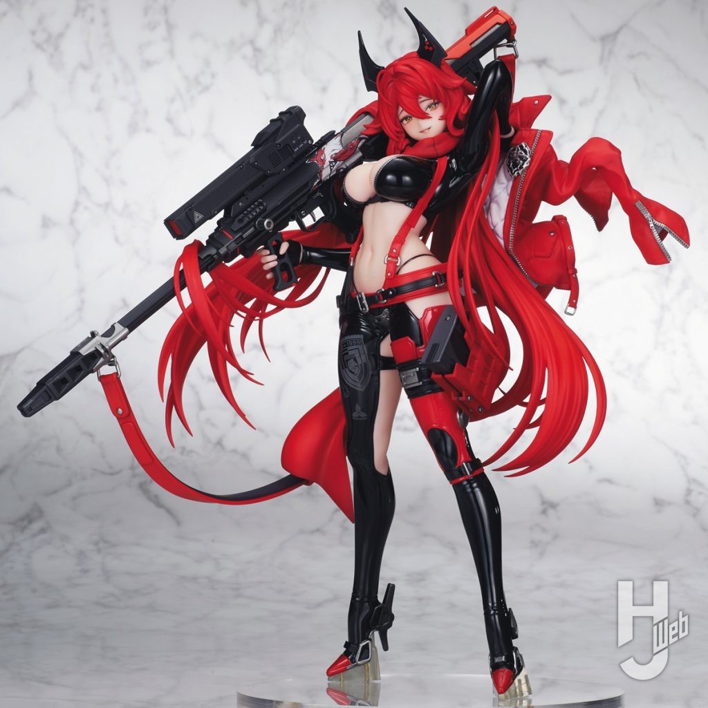 フィギュア新製品「勝利の女神：NIKKE レッドフード」の全体画像
