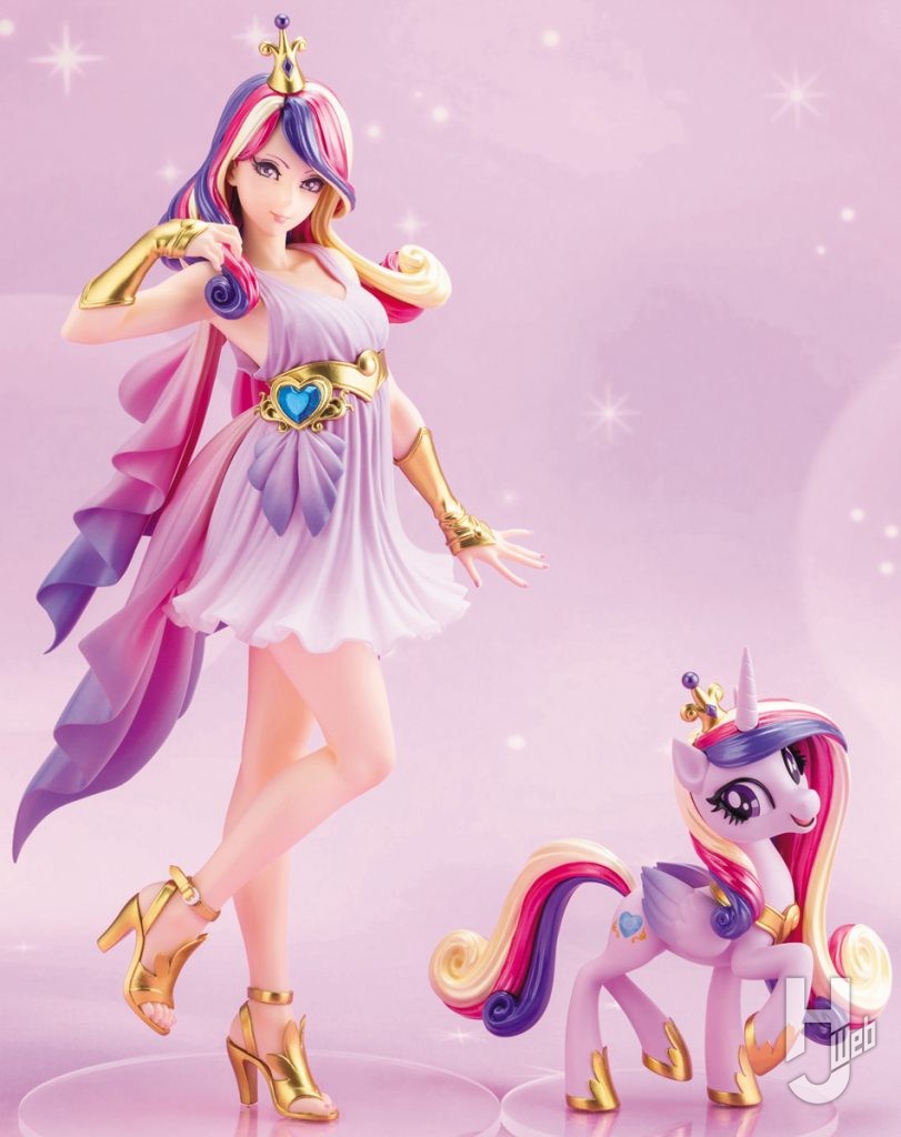 フィギュア新製品「MY LITTLE PONY美少女 プリンセスケイデンス」の全体画像