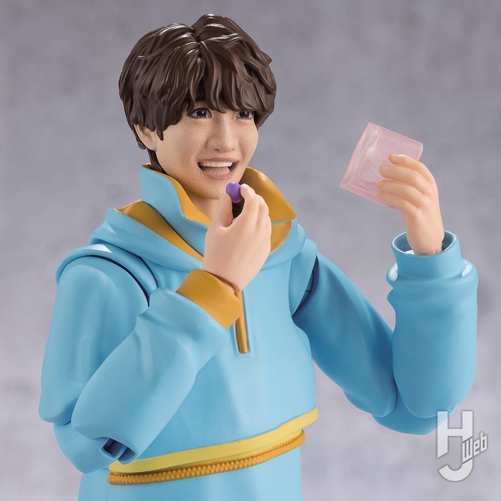ショウマの可動フィギュアのアップ画像