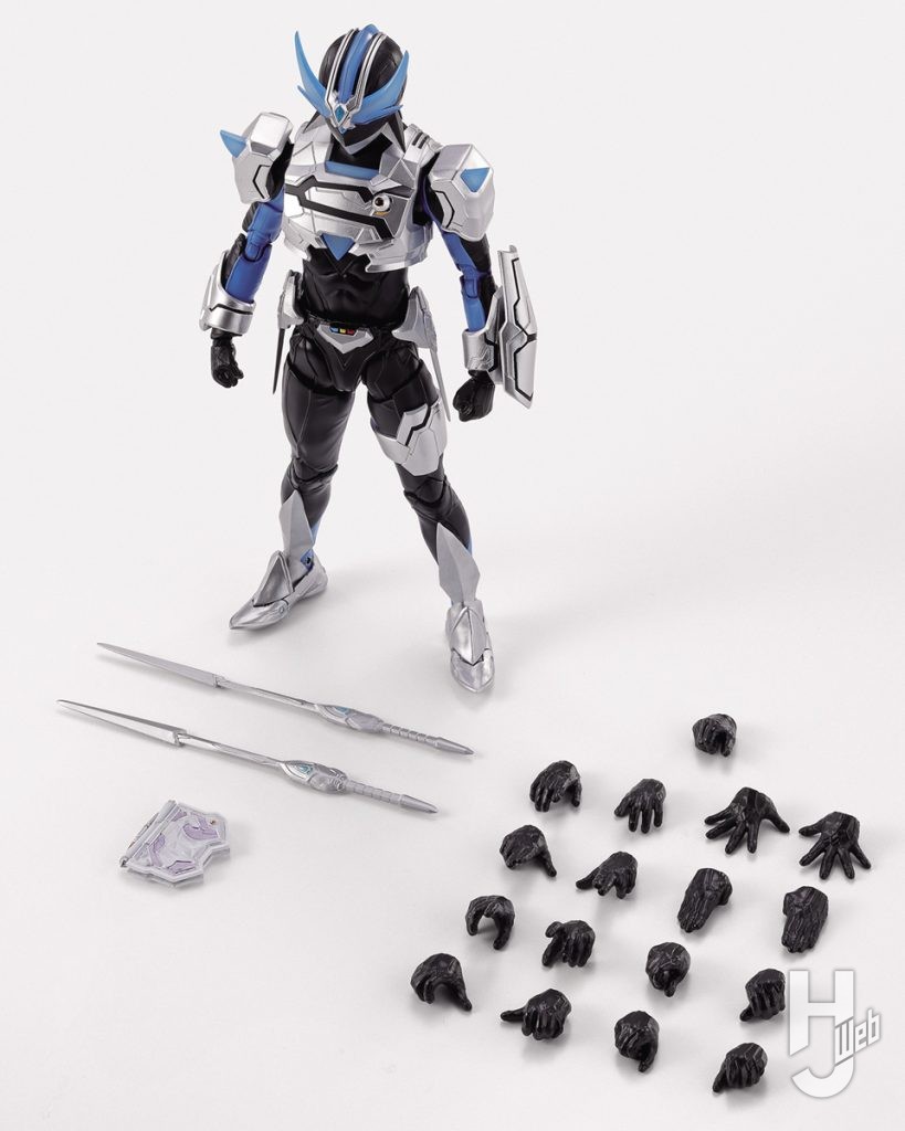 ウイングマンガーダーシルエットの可動フィギュアの付属パーツの画像
