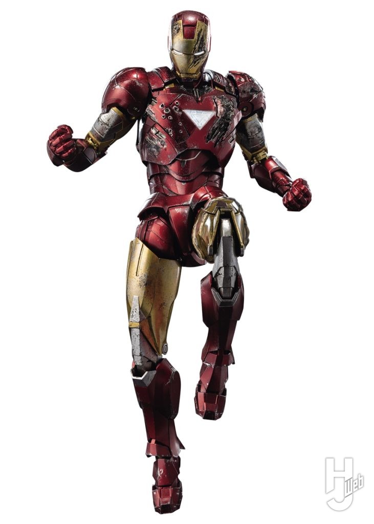 アイアンマン・マーク6の可動フィギュアのメイン画像