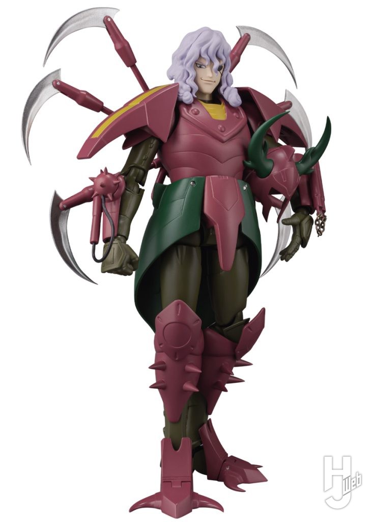 螺呪羅の可動フィギュアの全体画像