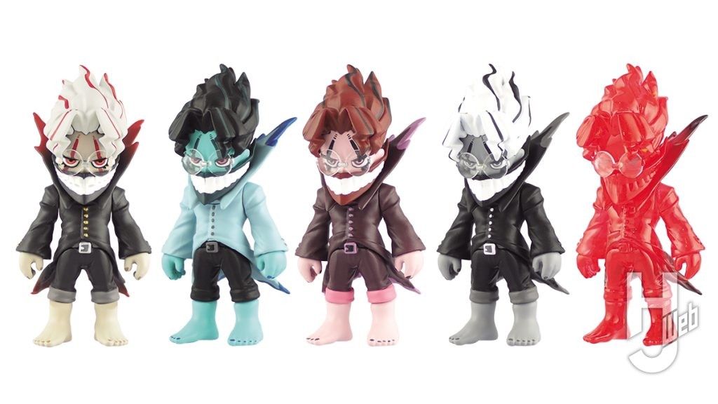 オカルンのカプセルフィギュアの画像