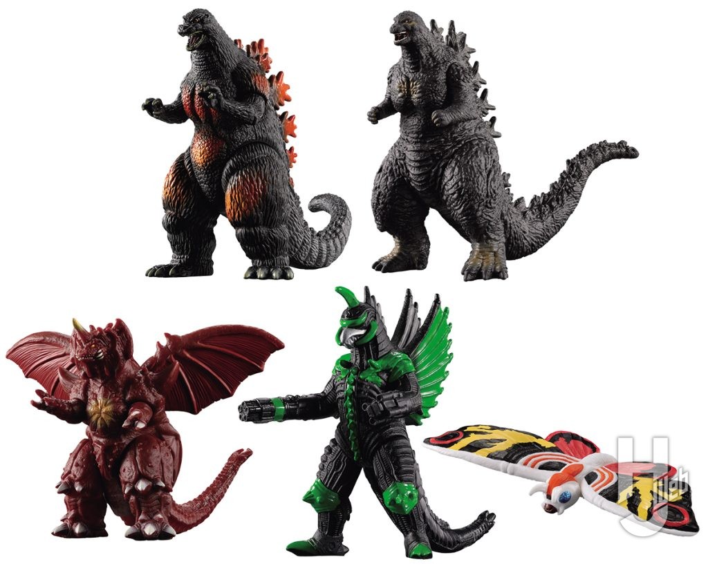 ゴジラVSデストロイアの食玩フィギュアの画像